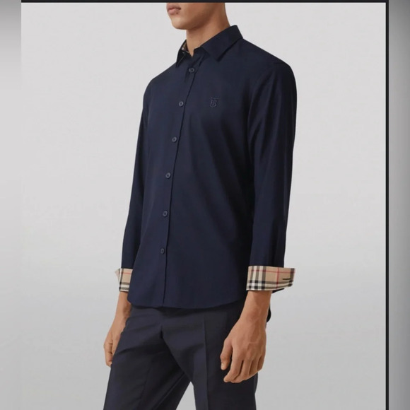Burberry Other - ! BURBERRY
Monogram Motif slim-fit shirt